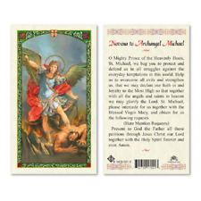 Novena to Archangel Michael - Laminated Prayer card picture