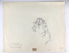Disney Lady and the Tramp Original Production Animation Drawing of Tony Signed  picture