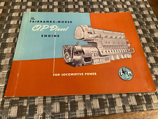 Fairbanks-Morse O.P. Diesel Engine for Locomotive Power RARE ORIGINAL picture