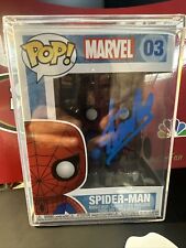 STAN LEE SIGNED SPIDER-MAN FUNKO POP #03 AUTHENTIC AUTO EXCELSIOR MARVEL DISNEY picture