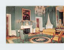 Postcard The Green Room White House Washington DC USA picture