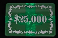 Matsui Custom Poker Plaque $25,000 New  picture