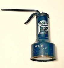 Vintage Rare BLUE Eagle Brand No. 35 Handi-Grip Pump Oiler 1 Pt West Virginia  picture
