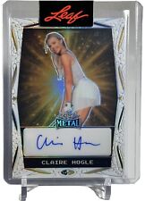 2023 Leaf Metal Claire Hogle Base Sealed Auto Autograph Card #296/307 picture