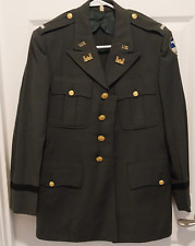 Authentic WWII US 10th Army Corp of Engineers Officer's Uniform Jacket w/Pins picture
