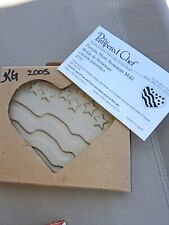 Pampered Chef Patriotic Heart Cookie Mold 2005 Nib picture