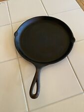 GRISWOLD CAST IRON SKILLET GRIDDLE 108 LARGE LOGO 201  CIRCA 1930'S picture