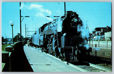 Norris-town, PA Pennsylvania - Reading #216 Loco - Train - Vintage Postcard picture