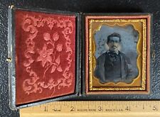 Civil War Soldier Sergeant Ambrotype Photo 1/9 Plate picture