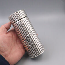 Pure Silver Cup 999 Silver Water Cup Fine Silver Inner Container Mini Vacuum Cup picture