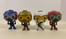 Funko Pop Doom Marine #90 Gamestop Exclusives Lot of 4 Gold Red Blue White picture