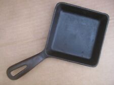 Griswold Cast Iron Square Diamond Egg Skillet #2 Made in USA picture