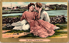 Vtg Postcard The Navy, 