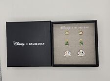 NIB Disney X Baublebar Christmas Earring Set Christmas Tree, Sweater, Ornament  picture