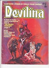 DEVILINA #1 Atlas Vintage Horror Comic Magazine 1975 Fantasy Satan Sister picture
