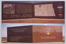 Mandan North Dakota 164th Infantry Assoc Memorial Veterans Cemetery Vtg Postcard picture
