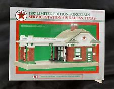 1997 TEXACO Limited Edition Porcelain Service Station #15 DALLAS TX picture