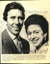 1976 Press Photo Lord Snowdon and Princess Margaret's most recent portrait picture
