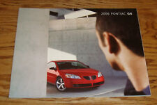 Original 2006 Pontiac G6 Deluxe Sales Brochure 06 GT GTP picture