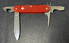Victorinox PIONEER Swiss Army Knife - 93mm - Red Alox Old Cross - Vintage picture