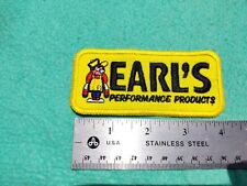 Earl's Performance Products Racing Service  Parts Dealer Uniform  Patch picture