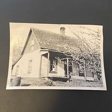VTG Photo 5x7 Classic Western Two Story House Wood Shingles Porch Trees picture