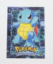 1999 Topps Pokemon First Movie Card E7 Stage 1 Squirtle Blue Logo picture