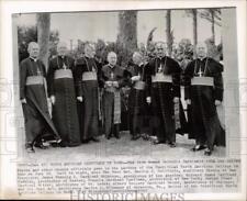 1963 Press Photo Cardinals from United States at Pontifical college in Rome picture
