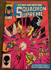 Squadron Supreme #1 - original 1st printing - comic book - limited - 1985 picture