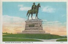 Postcard PA Major General Anthony Wayne Monument Valley Forge, Pennsylvania picture