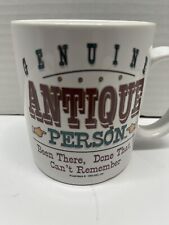 GENUINE ANTIQUE PERSON MUG... Been There  Done That Can't Remember.. Laid Back picture