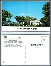 PENNSYLVANIA Postcard - DuBois - DuBois Manor Motel M49 picture