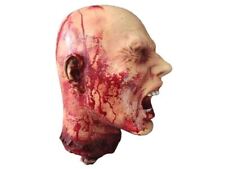 Screaming Severed Head Prop Cut Off Haunted House Halloween Life Size Bloody New picture