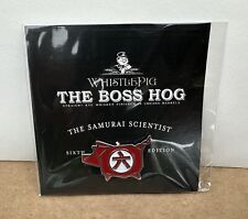 WhistlePig Whiskey Boss Hog Samurai Scientist Sixth Edition Pin Rare NEW picture