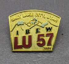 Vintage IBEW LU LOCAL UNION 57 LAPEL PIN International Brotherhood picture