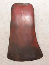 VINTAGE AXE HEAD USA FIREMAN'S RED 3.44 LBS picture