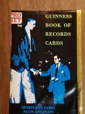 1992 Pro Set Guinness Book Of Records Complete 100 Card Set In Pages picture