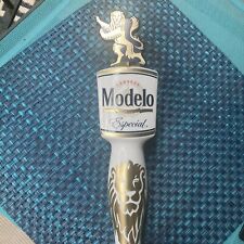 Modelo Especial Beer Tap Handle Cerveza Lion  14” Great Condition picture