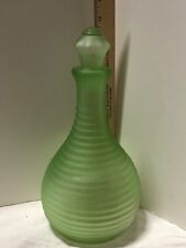 Frigidaire vintage green glass bottle picture