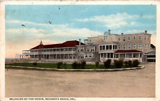 Rehoboth Delaware Postcard Belhaven By Ocean Hotel to Greenwood Delma Fowler UN picture