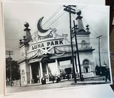 EARLY PITTSBURGH LUNA AMUSEMENT PARK GRAND ENTRANCE 10¢ ADMISSION 5¢ TICKETS NEW picture