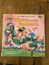 Vintage 1968 Mickey And The Beanstalk Album  picture