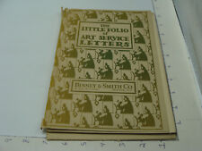 Orig1925 The Little Folio of Art Service Letters - BINNEY & SMITH CO. 10 cards picture