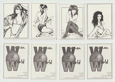 1994 Women of the World Complete Trading Card Set 1-98  & 4 Art Cards picture