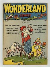 Wonderland Comics #4 GD+ 2.5 1945 picture