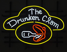 CoCo The Drunken Clam Neon  Light Sign 24