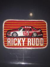 Vintage Nascar Ricky Rudd patch, Ricky Rudd patch, Nascar patch picture
