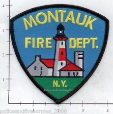 New York - Montauk NY Fire Dept Patch  Lighthouse picture