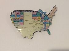 A Texan’s Map of the US Acrylic Fridge Magnet picture