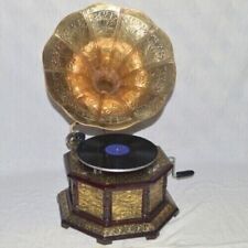 Gramophone Antique Working Phonograph Vintage Gramophone Nautical Home Decor picture